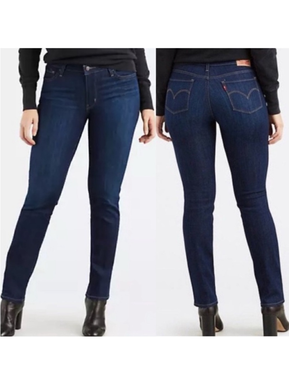 Levi’s 712 Slim Jeans in Dark Wash